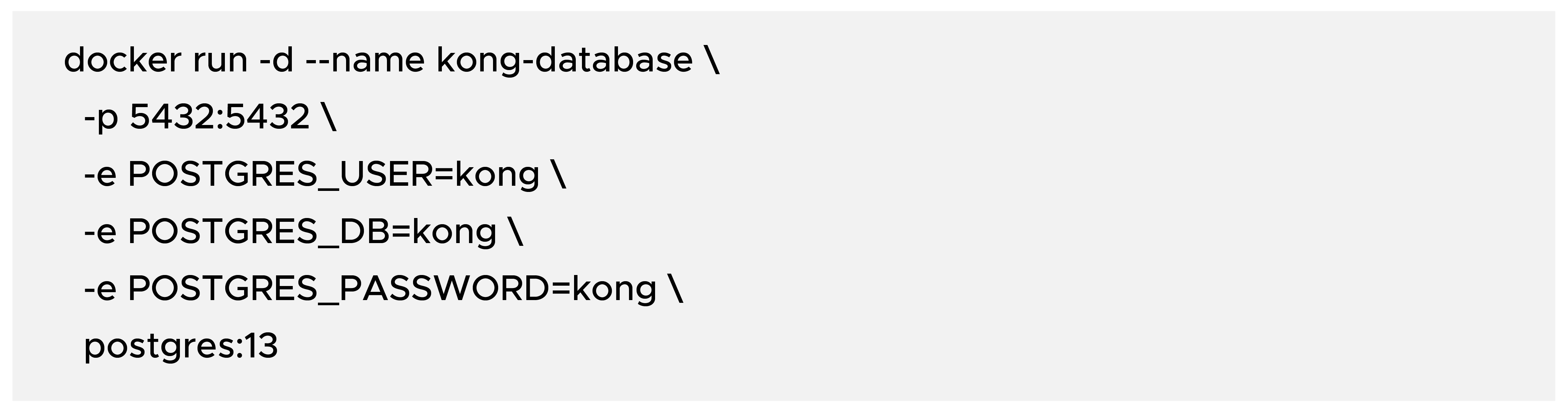 Step 1: Start PostgreSQL