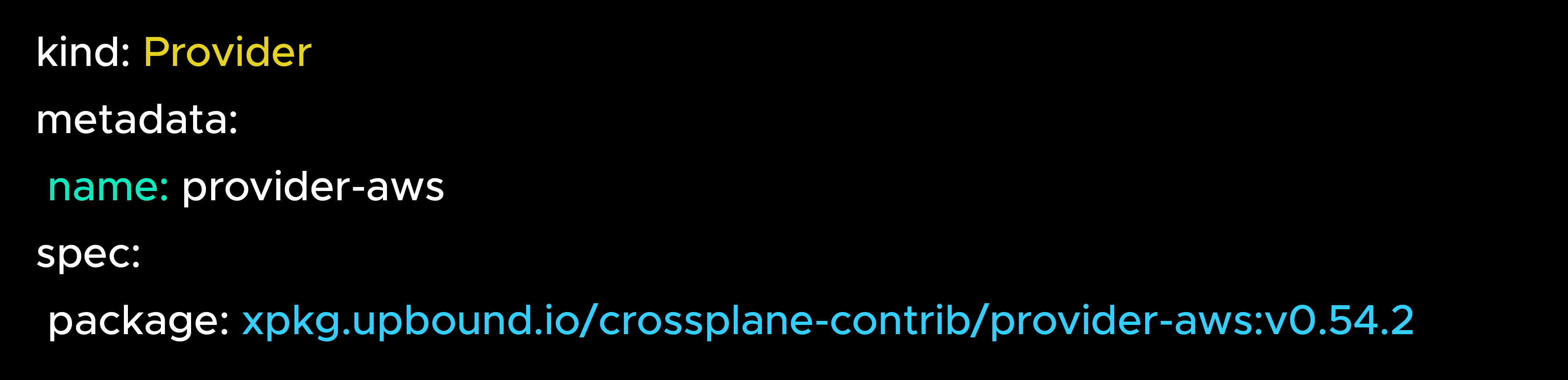 provider.yaml