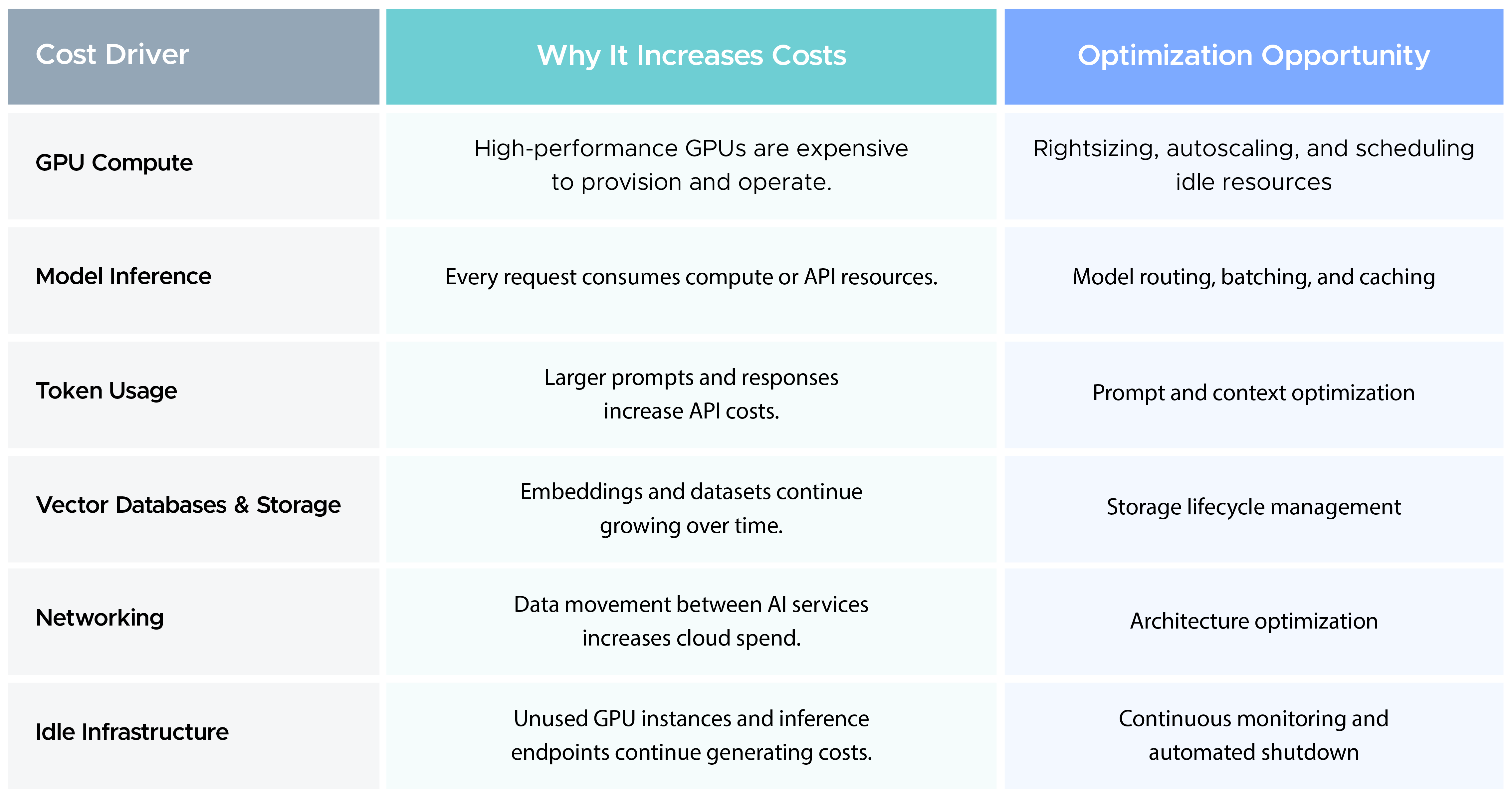 AI Cost Drivers