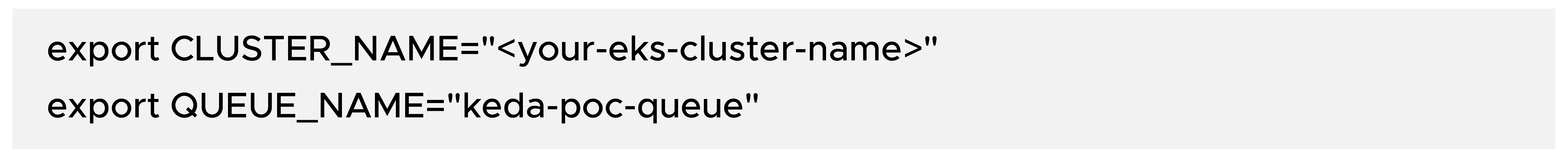 setting environment variables