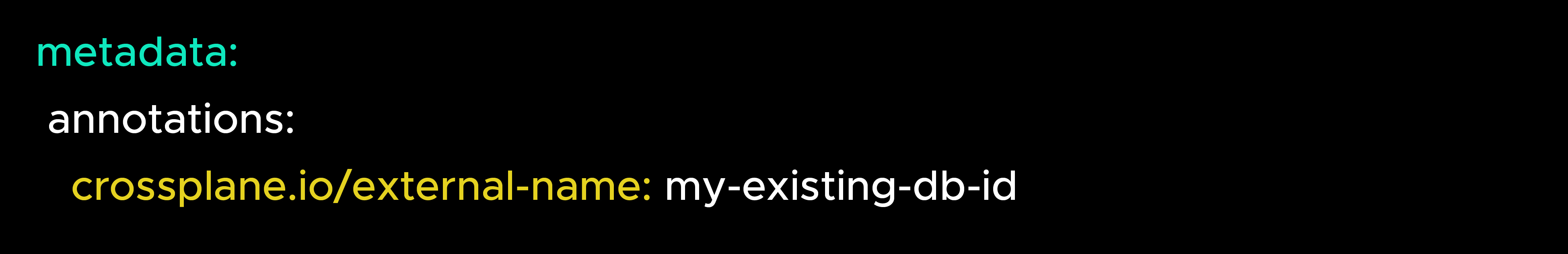 external name
