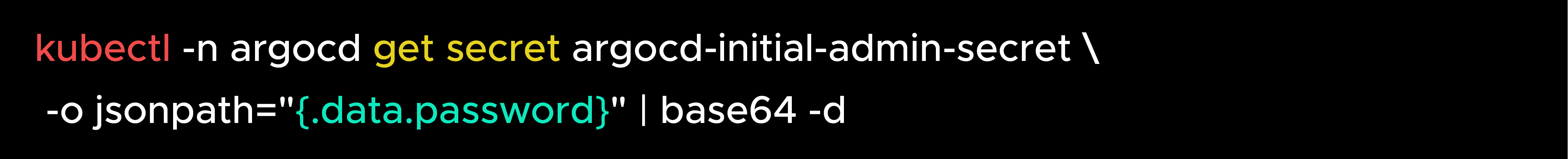 Setting up initial admin password