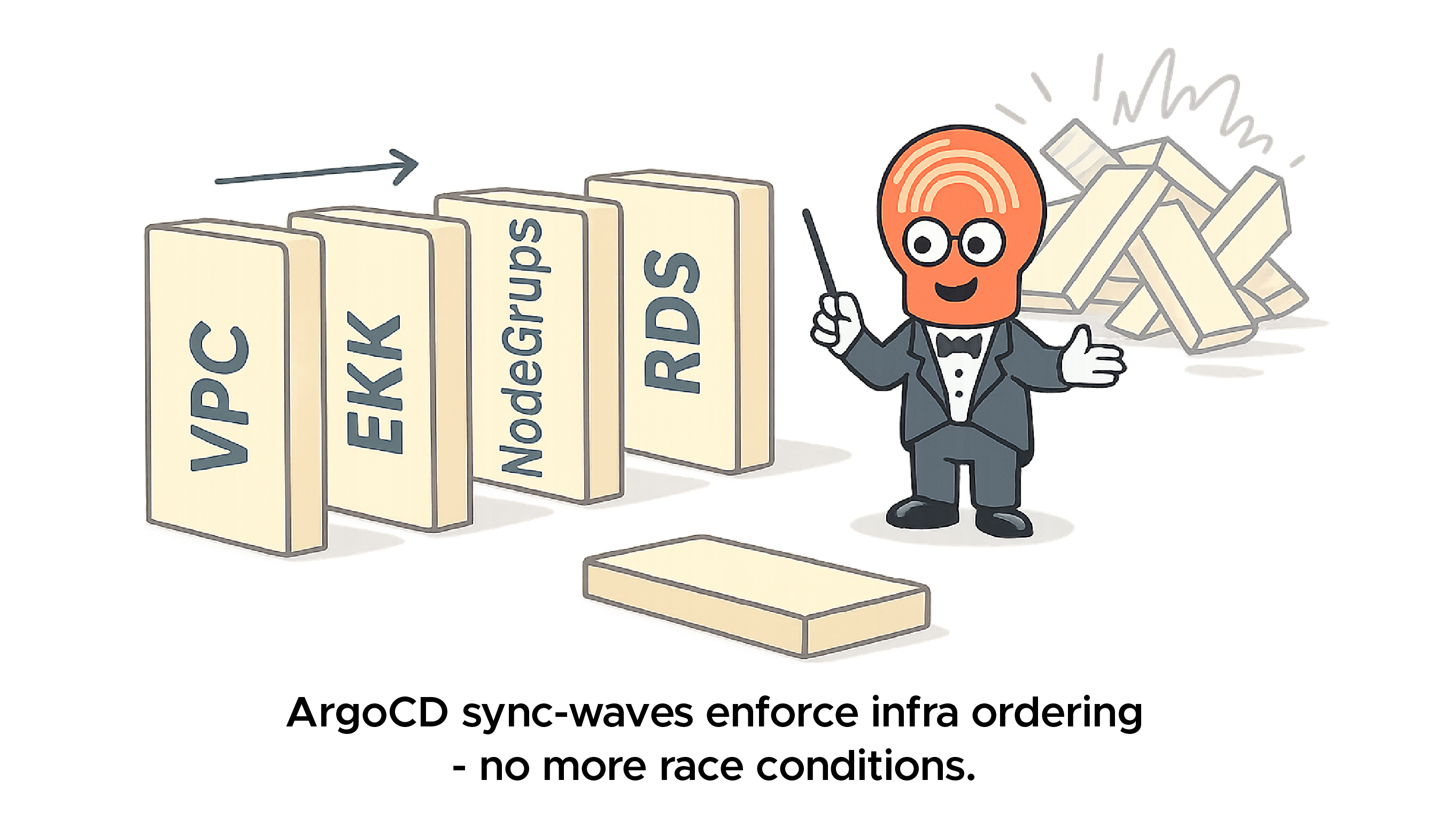 Sync-Waves:Ordering Matters