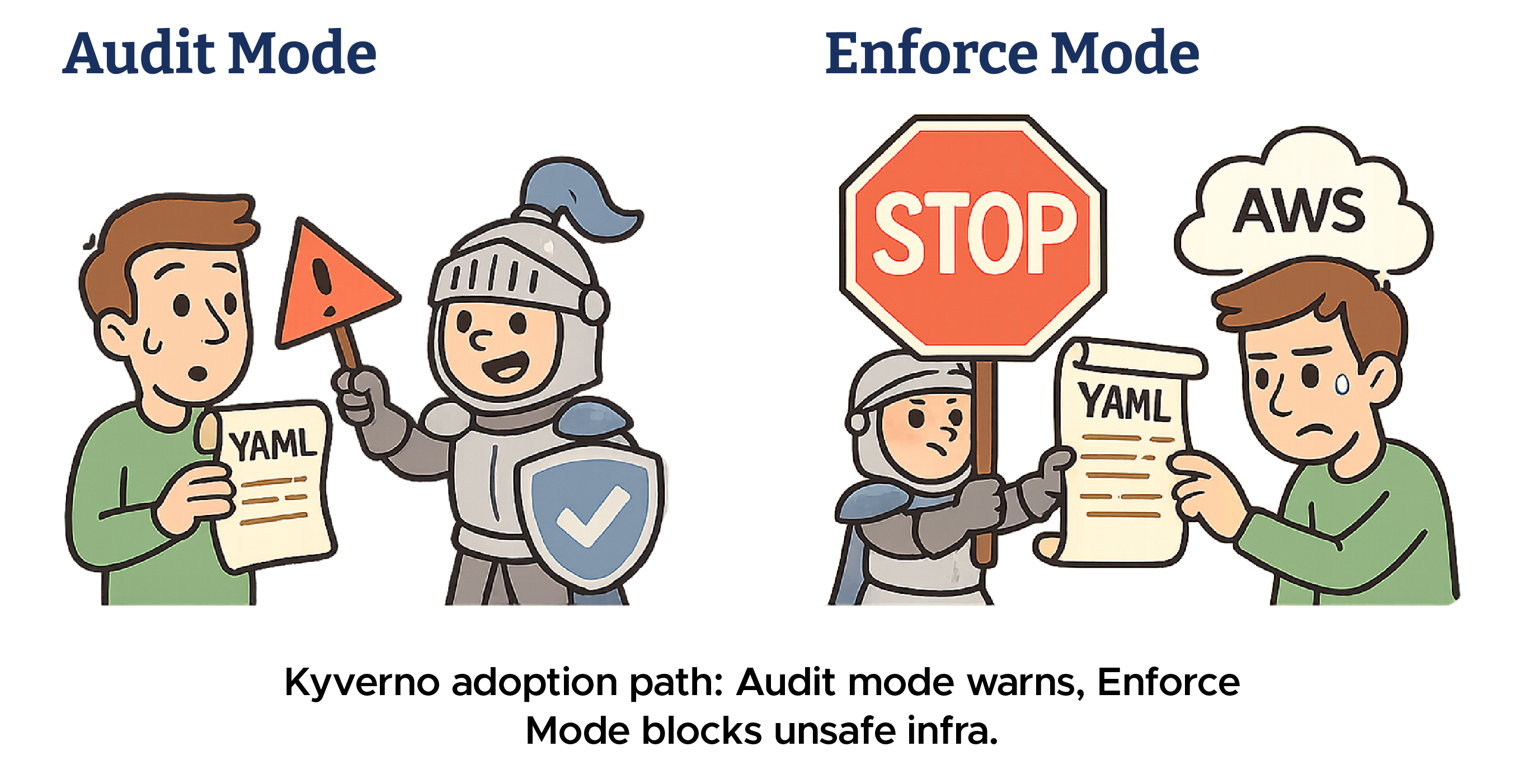 Audit vs Enforce mode