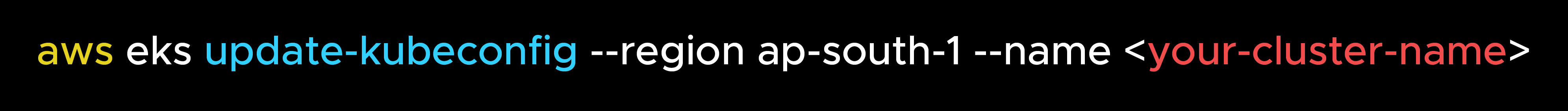 AWS EKS context