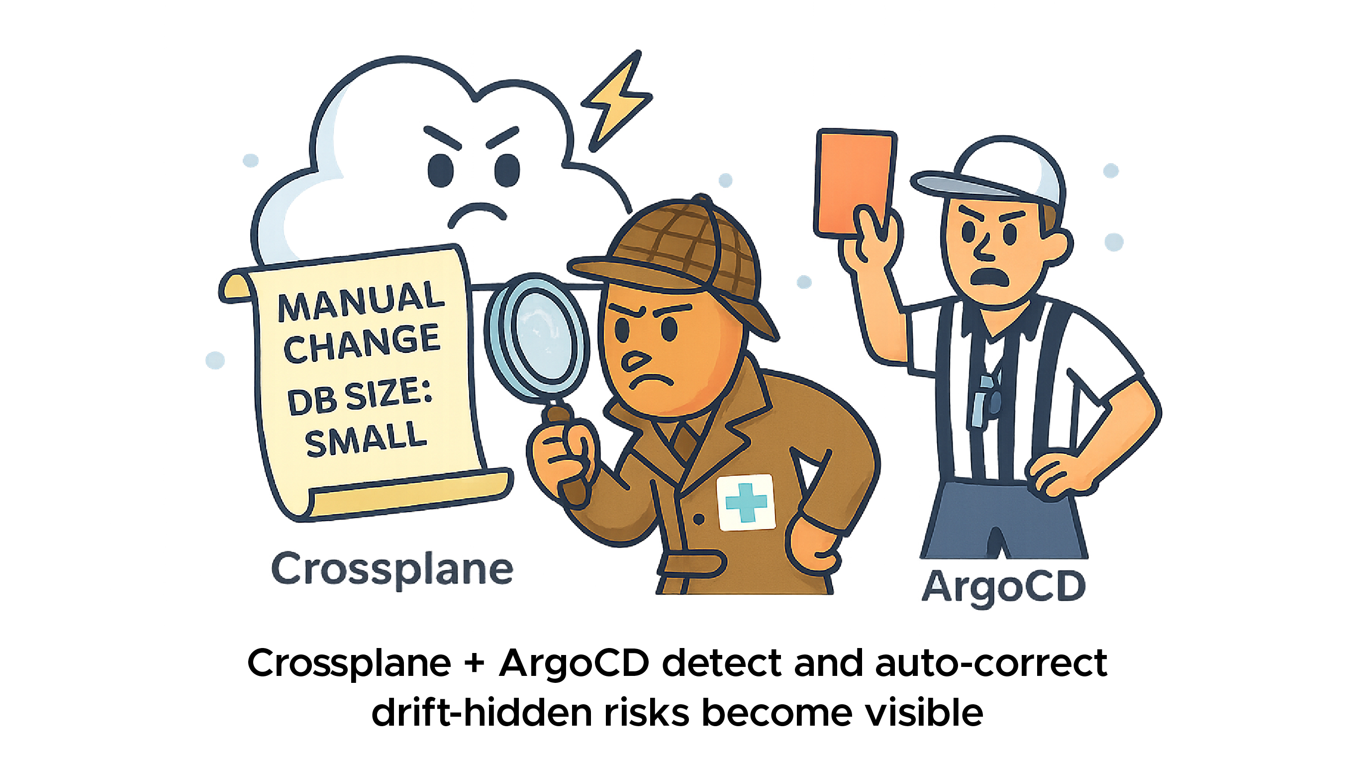 Drift prevention illustration