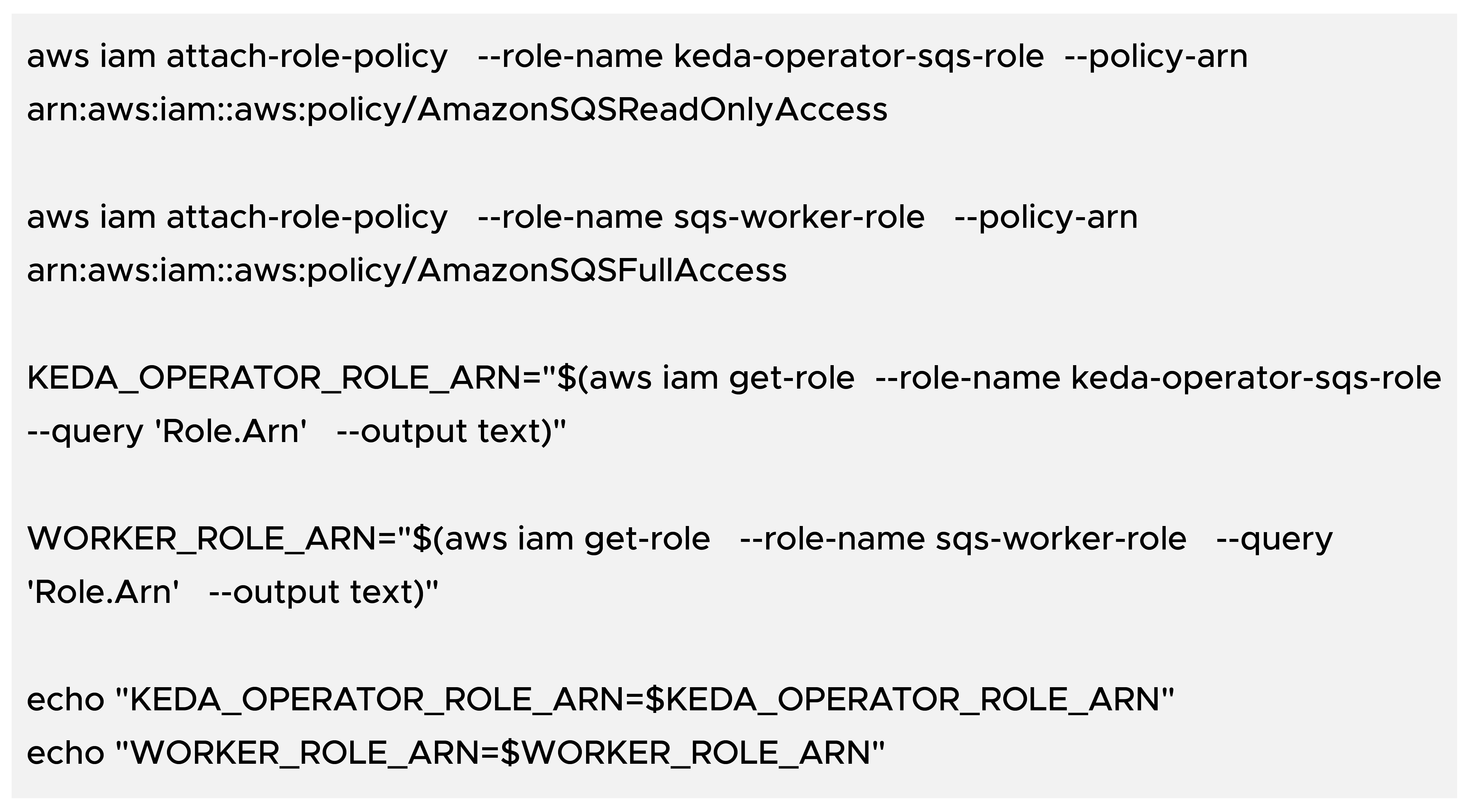 KEDA Autoscaling on Amazon EKS using SQS + EKS Pod Identity