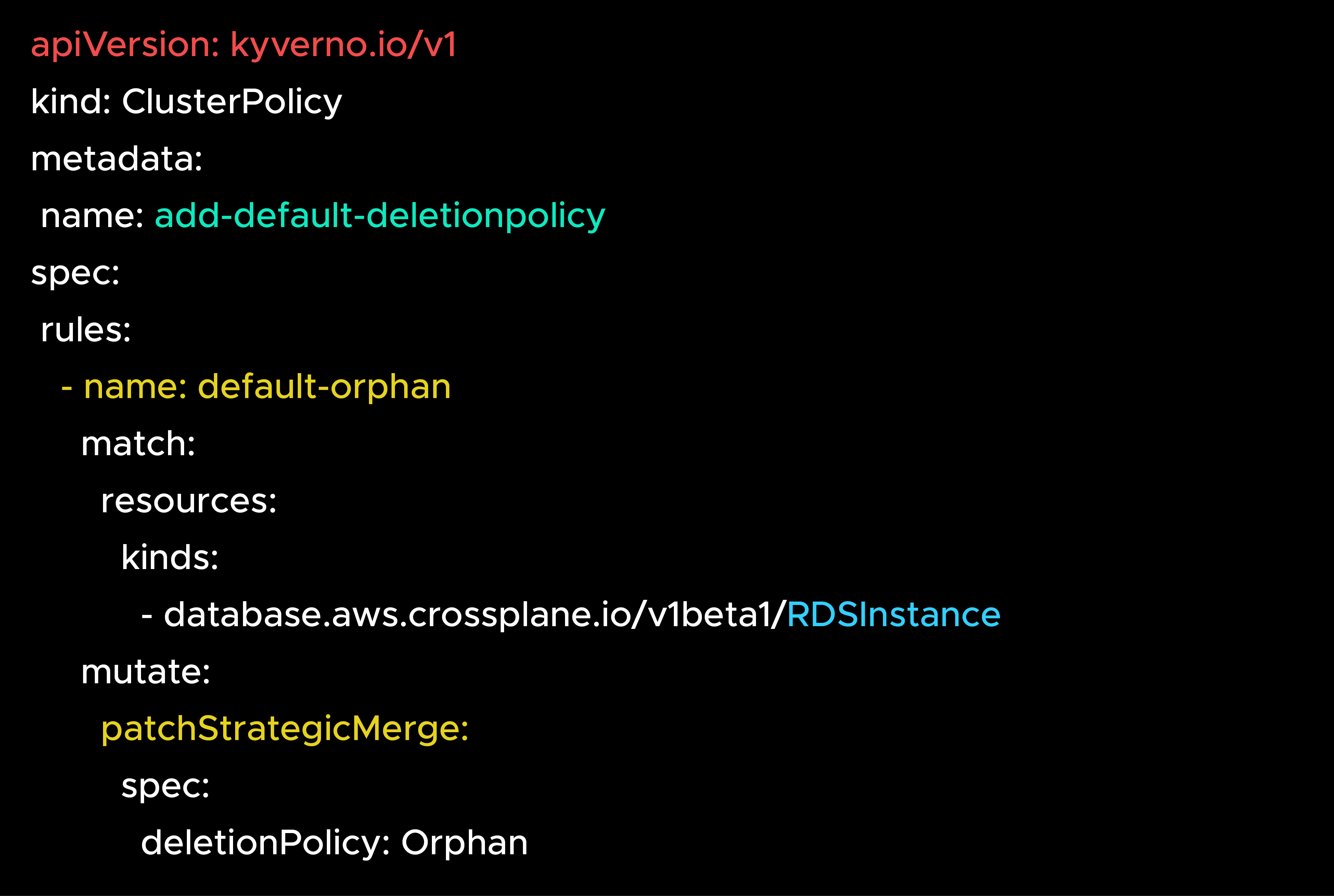 Step 4: Mutation Policies for Safe Defaults