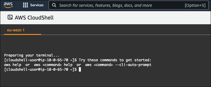 AWS CloudShell