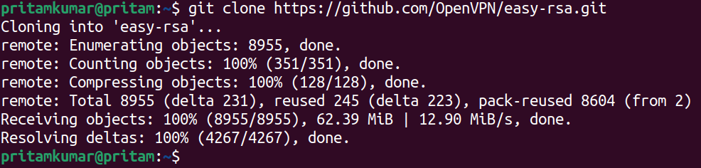 Cloning GitHub Repository