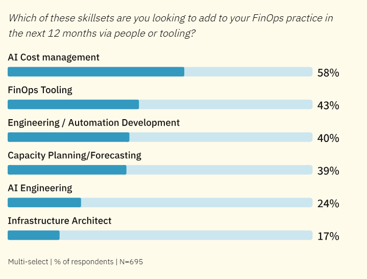 12 months projection of FinOps