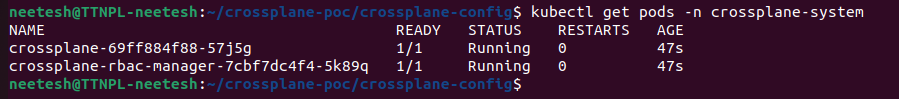 Installation verification