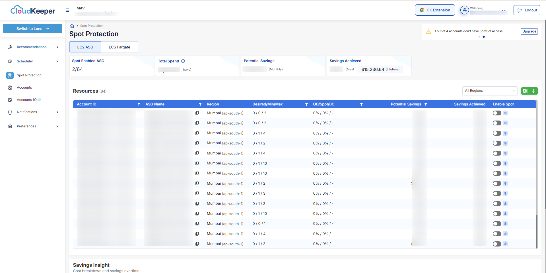 EC2 Spot Protection (AWS Tuner)