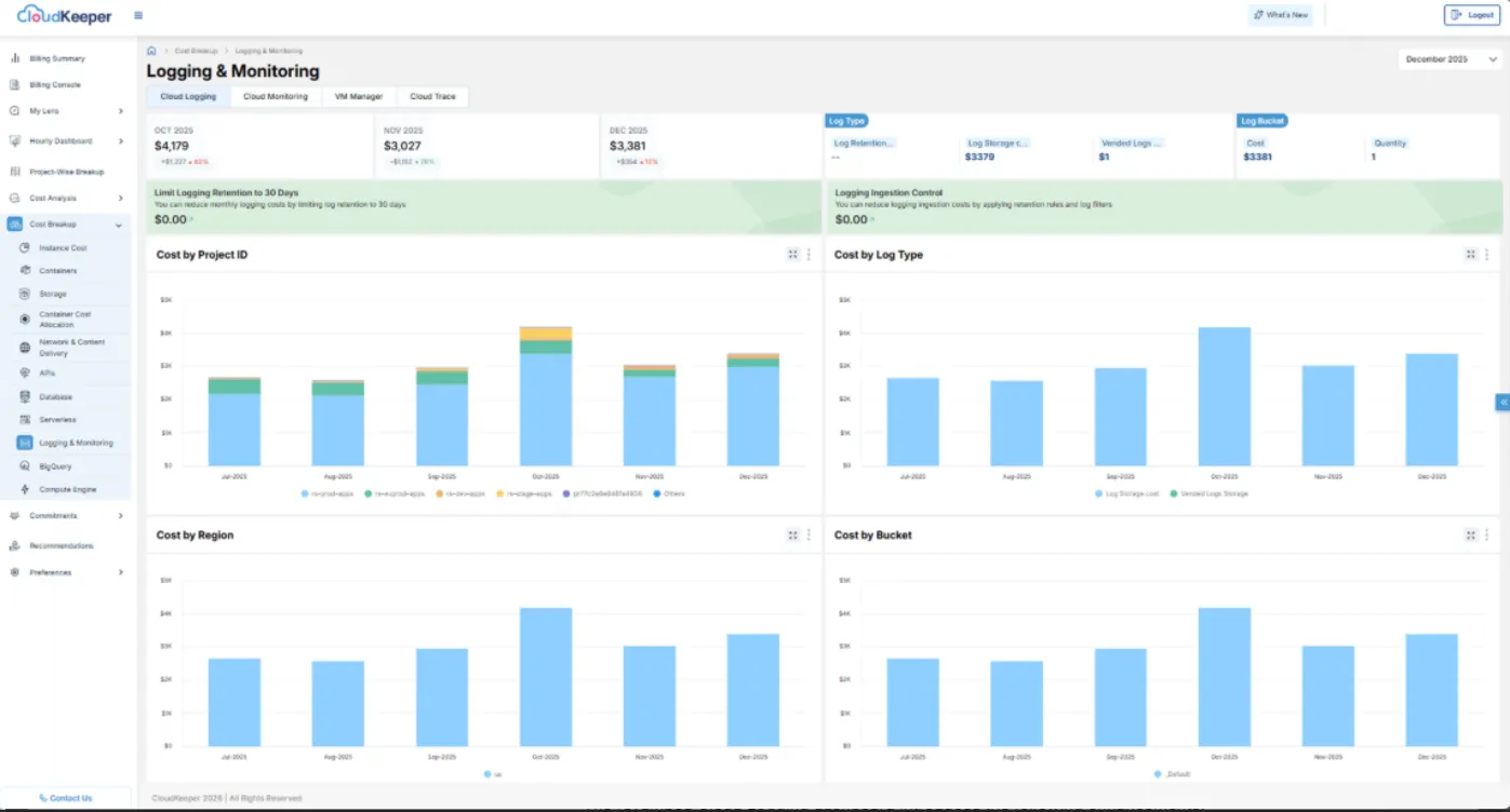 Revamp Of Cloud Logging (GCP)