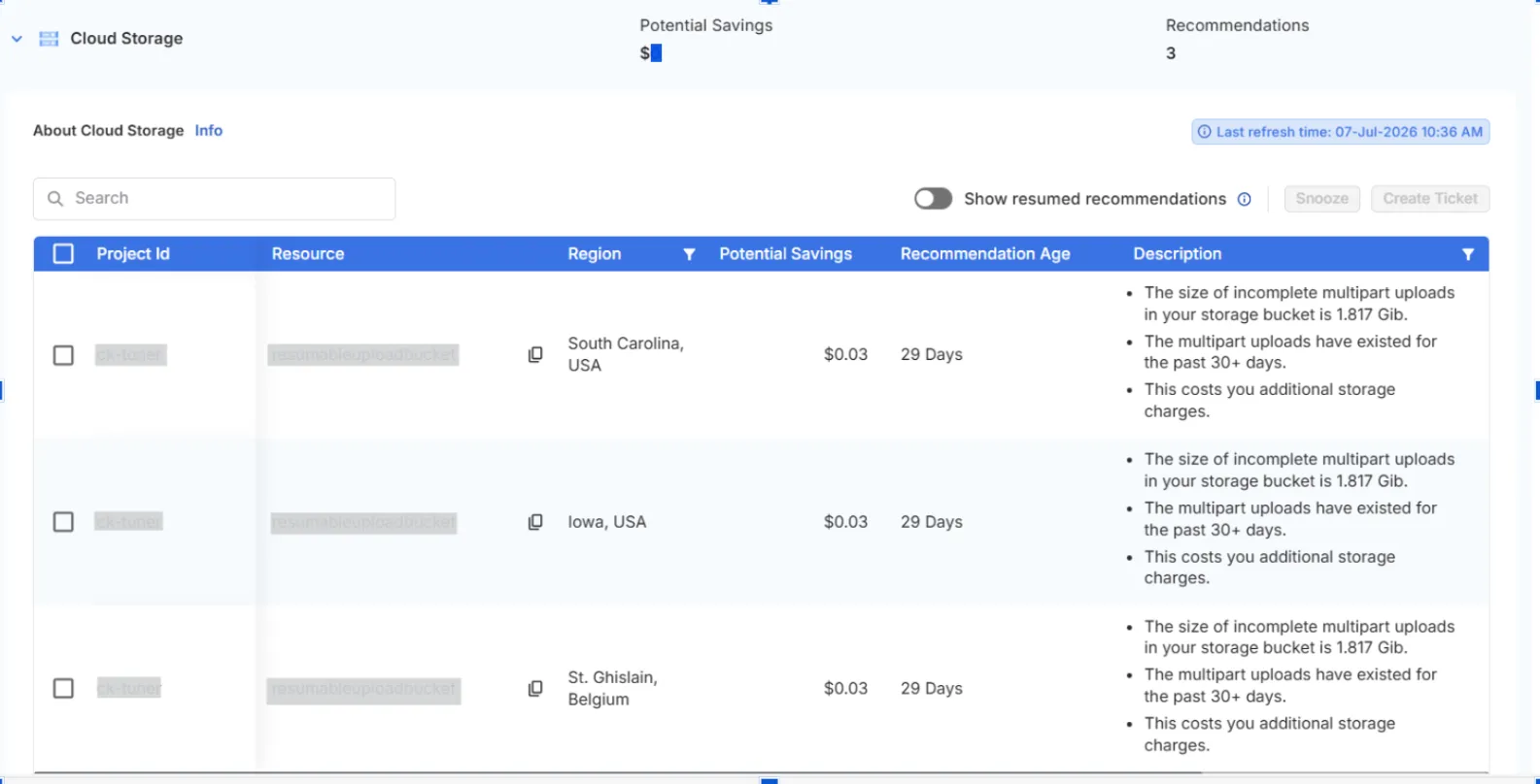 Cleaner | Cloud Storage 