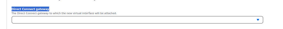 Select the gateway name