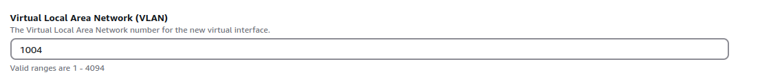 VLAN ID: Enter the VLAN ID for traffic segmentation